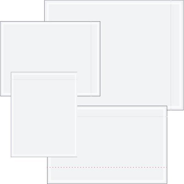 Box Partners PL70 10.75 x 6.75 in. 2 Mil Poly Clear Face Document Envelopes, Box Partners, Mfr#: PL70
